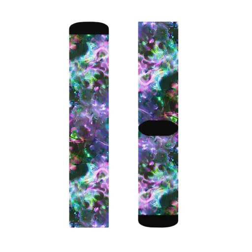 Neon Eden on a Socks