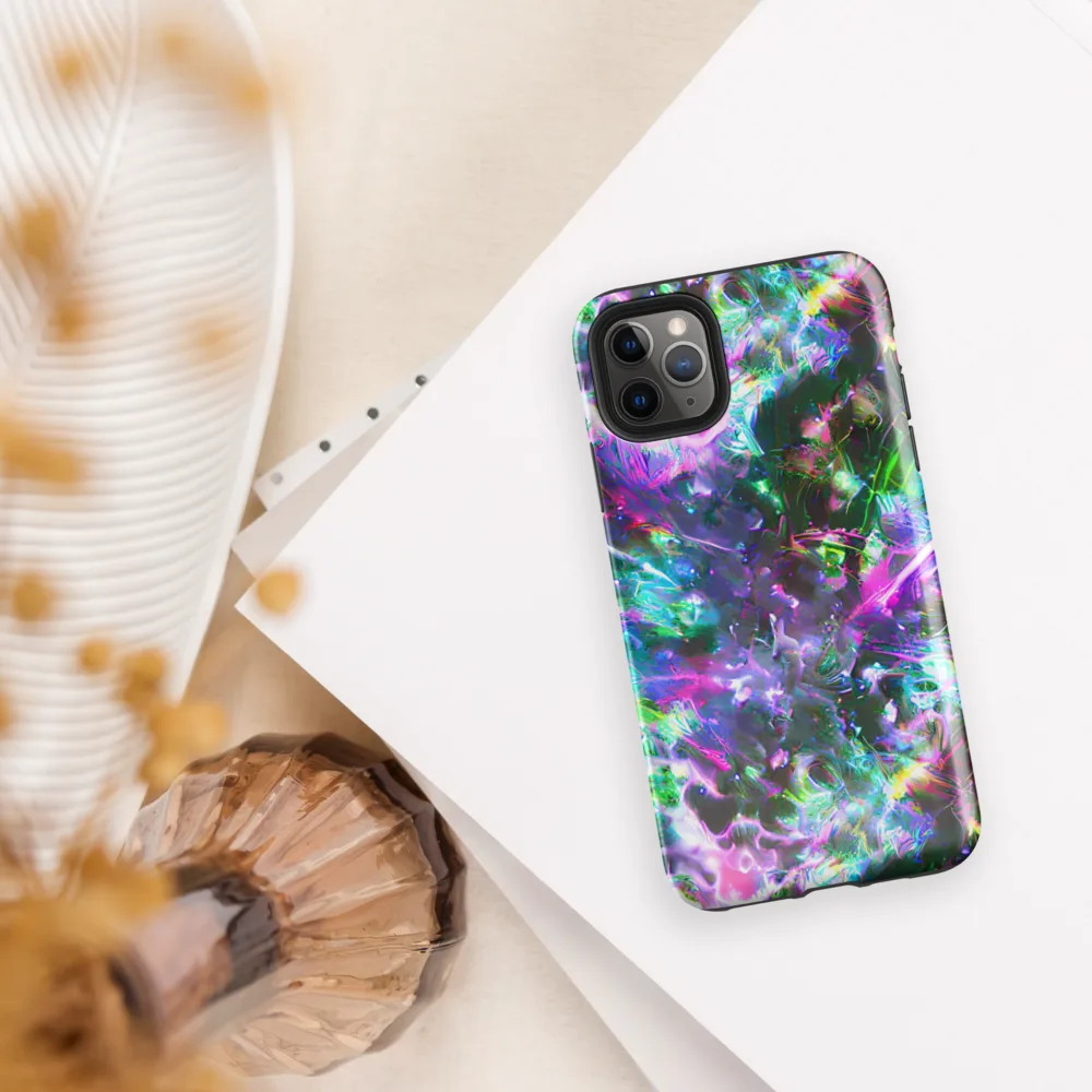Neon Eden on Tough Case for iPhone® — Front