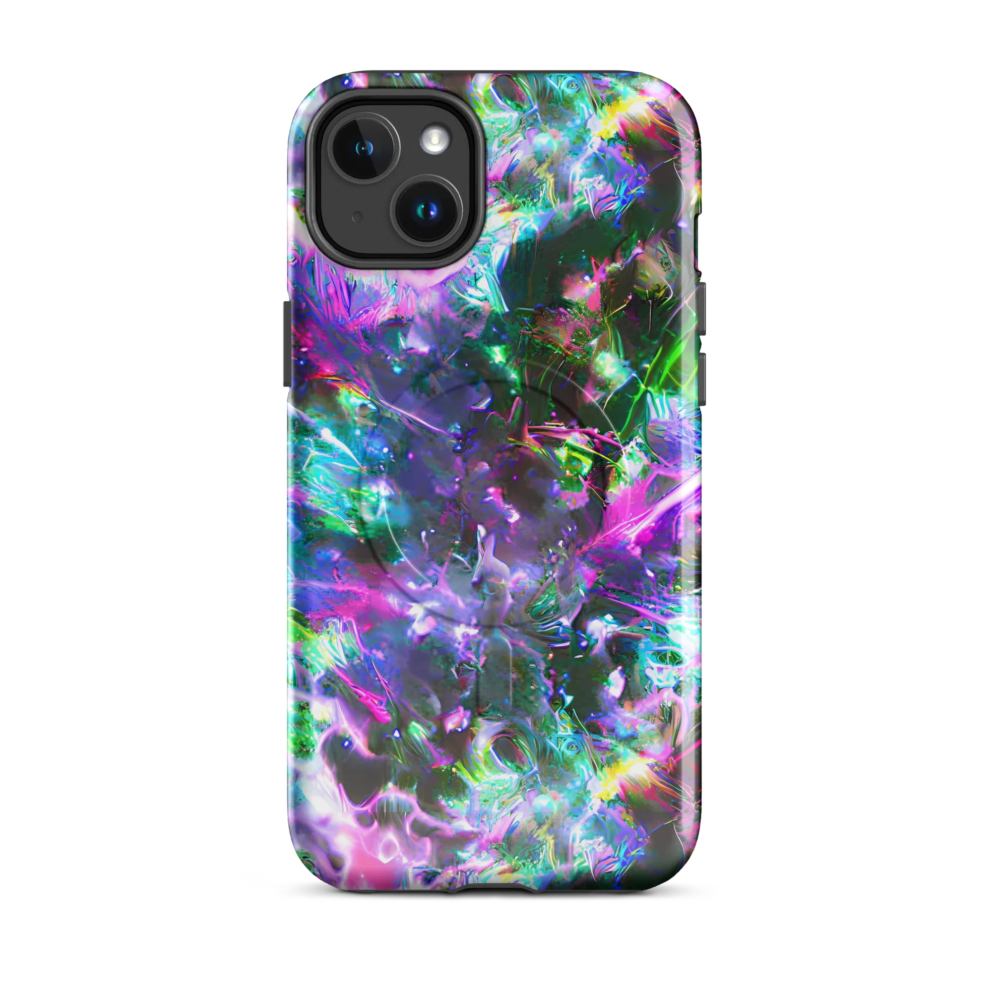 Neon Eden on MagSafe Tough Case for iPhone® — Front