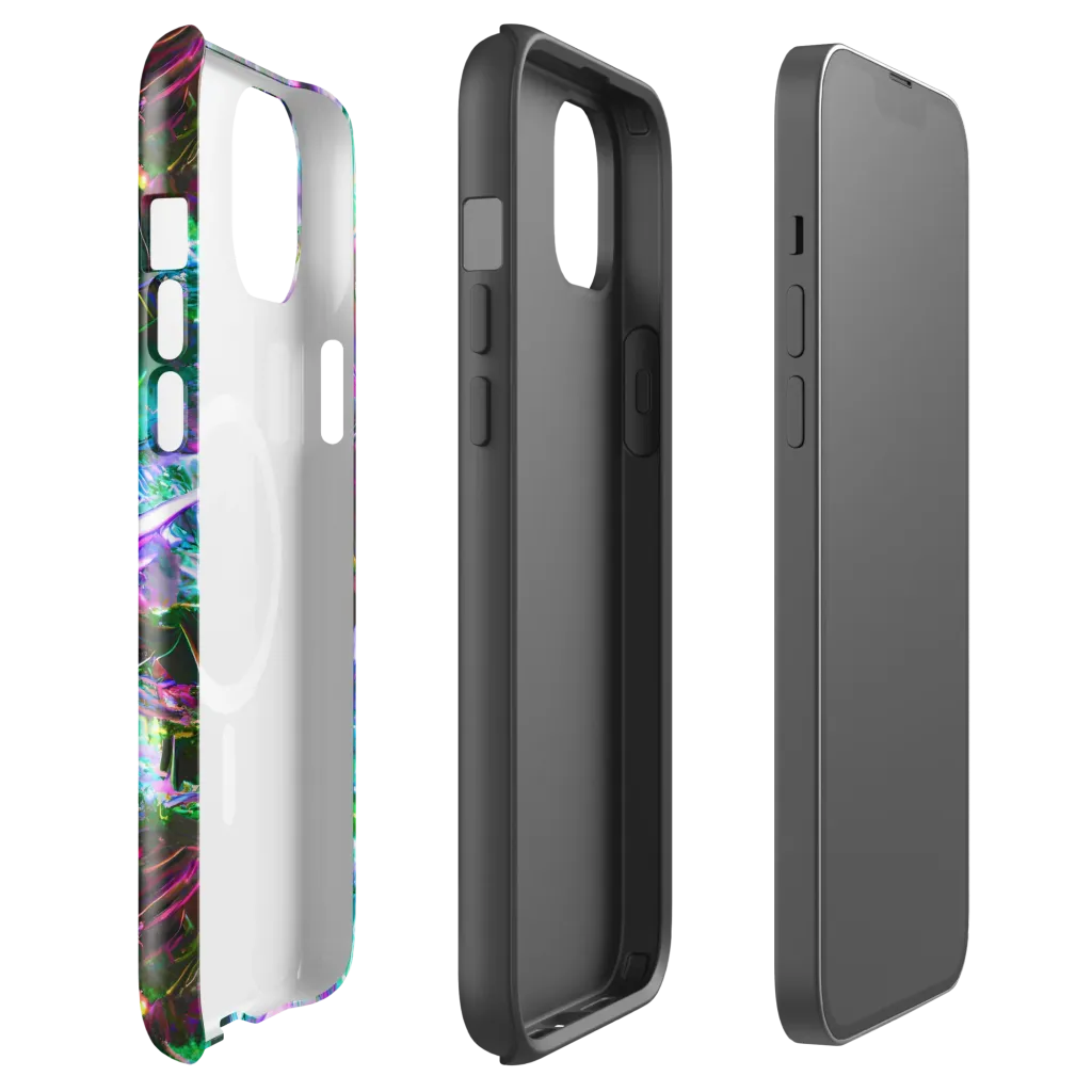 Neon Eden on MagSafe Tough Case for iPhone® — Front
