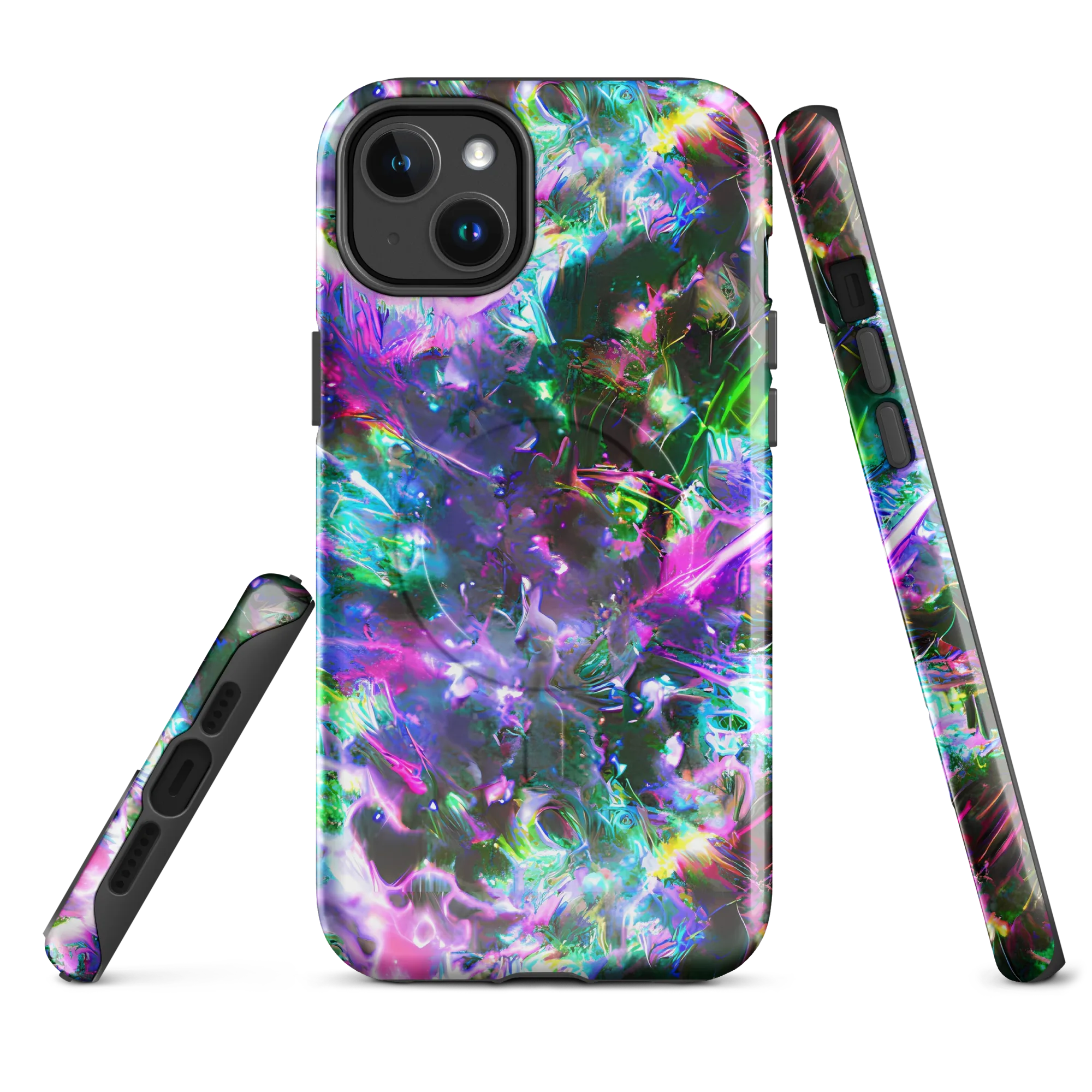 Neon Eden on MagSafe Tough Case for iPhone® — Front