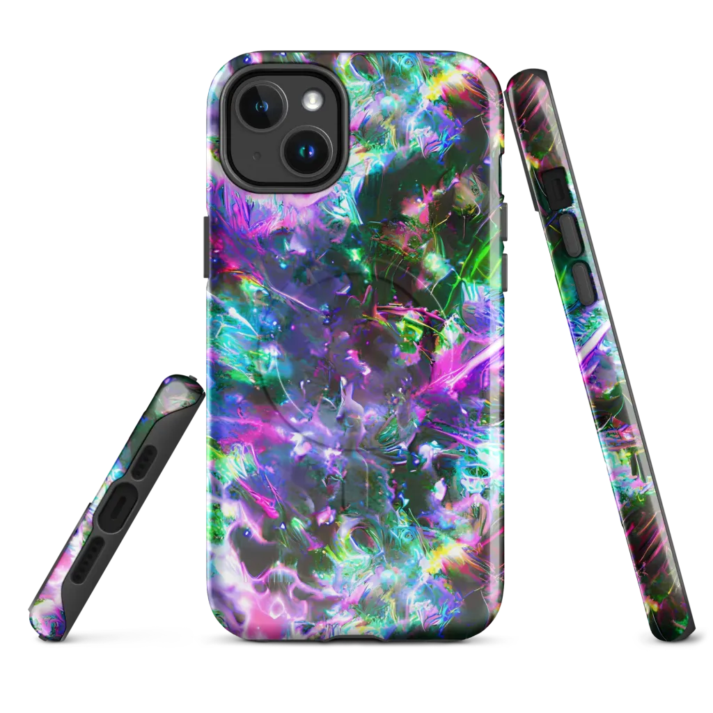Neon Eden on MagSafe Tough Case for iPhone® — Front