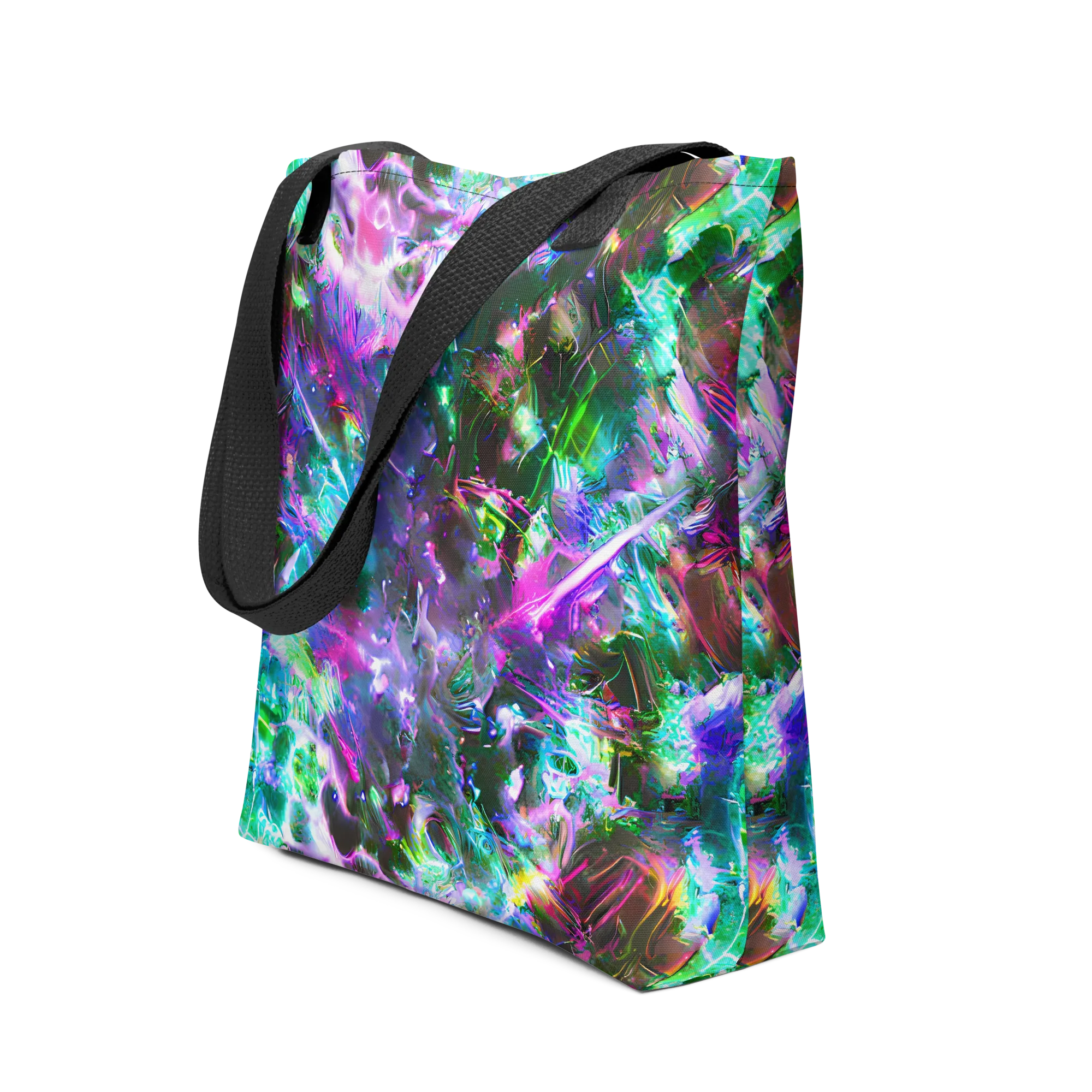 Neon Eden on Tote Bag — Front