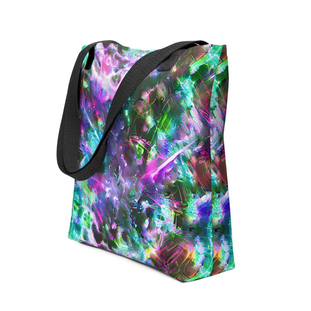 Neon Eden on Tote Bag — Front