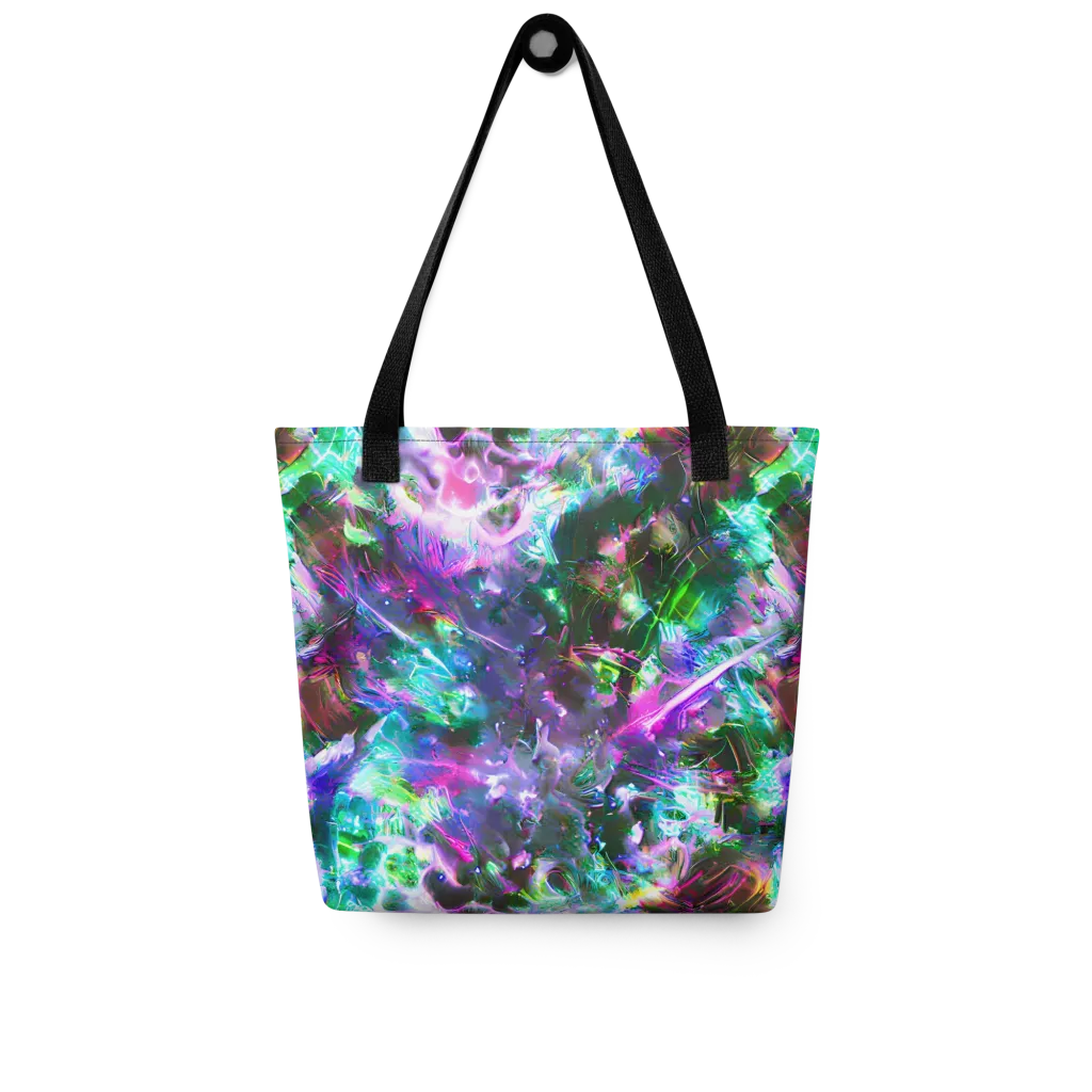 Neon Eden on Tote Bag — Front