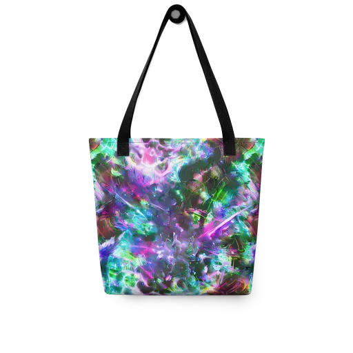 Neon Eden on a Tote Bag
