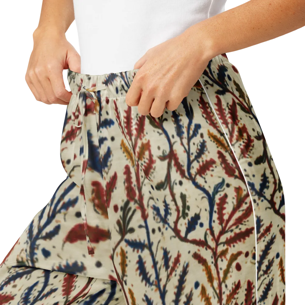 Crimson Seaweed on Women's Pajama Pants — Product details