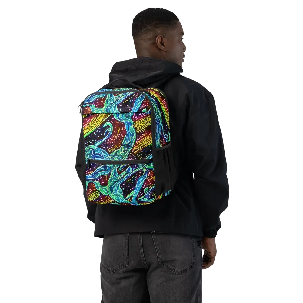 Acid Tide on Utility Backpack — Back