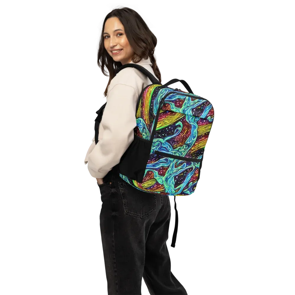 Acid Tide on Utility Backpack — Back