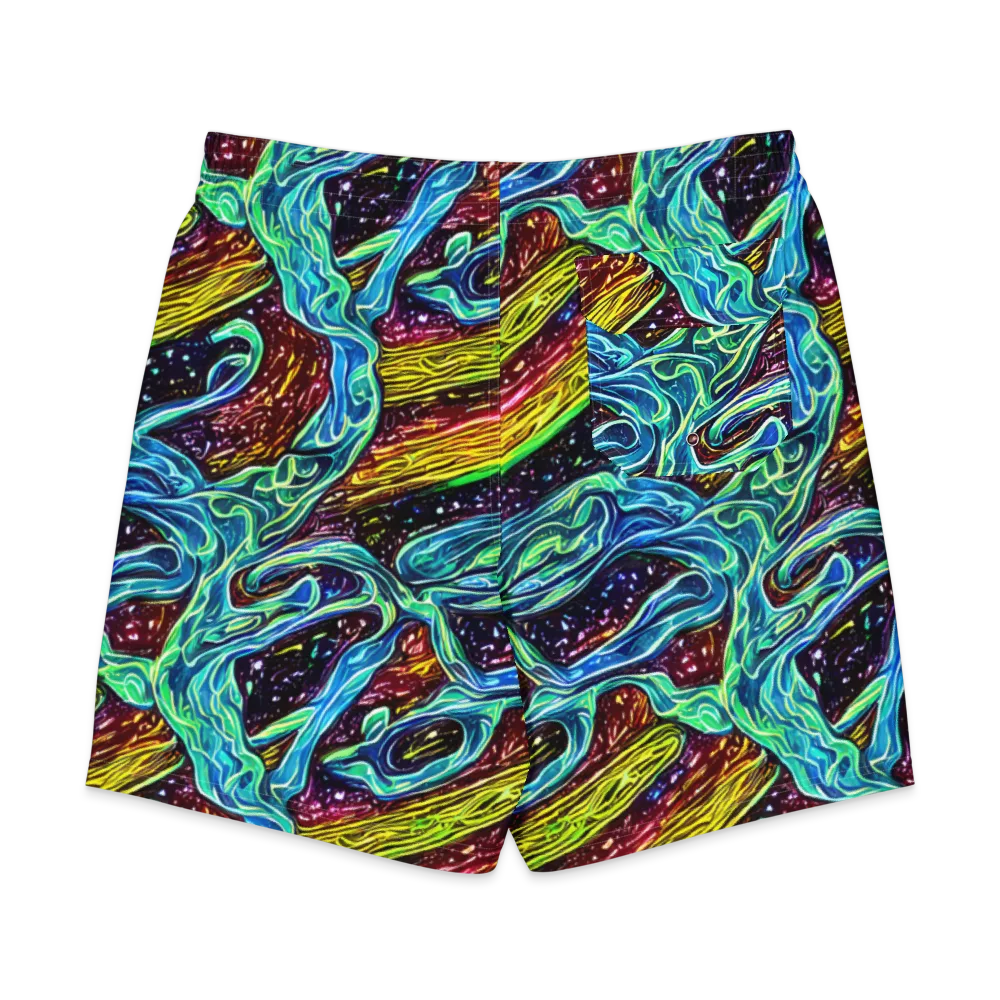 Acid Tide on Men's Board Shorts — Back