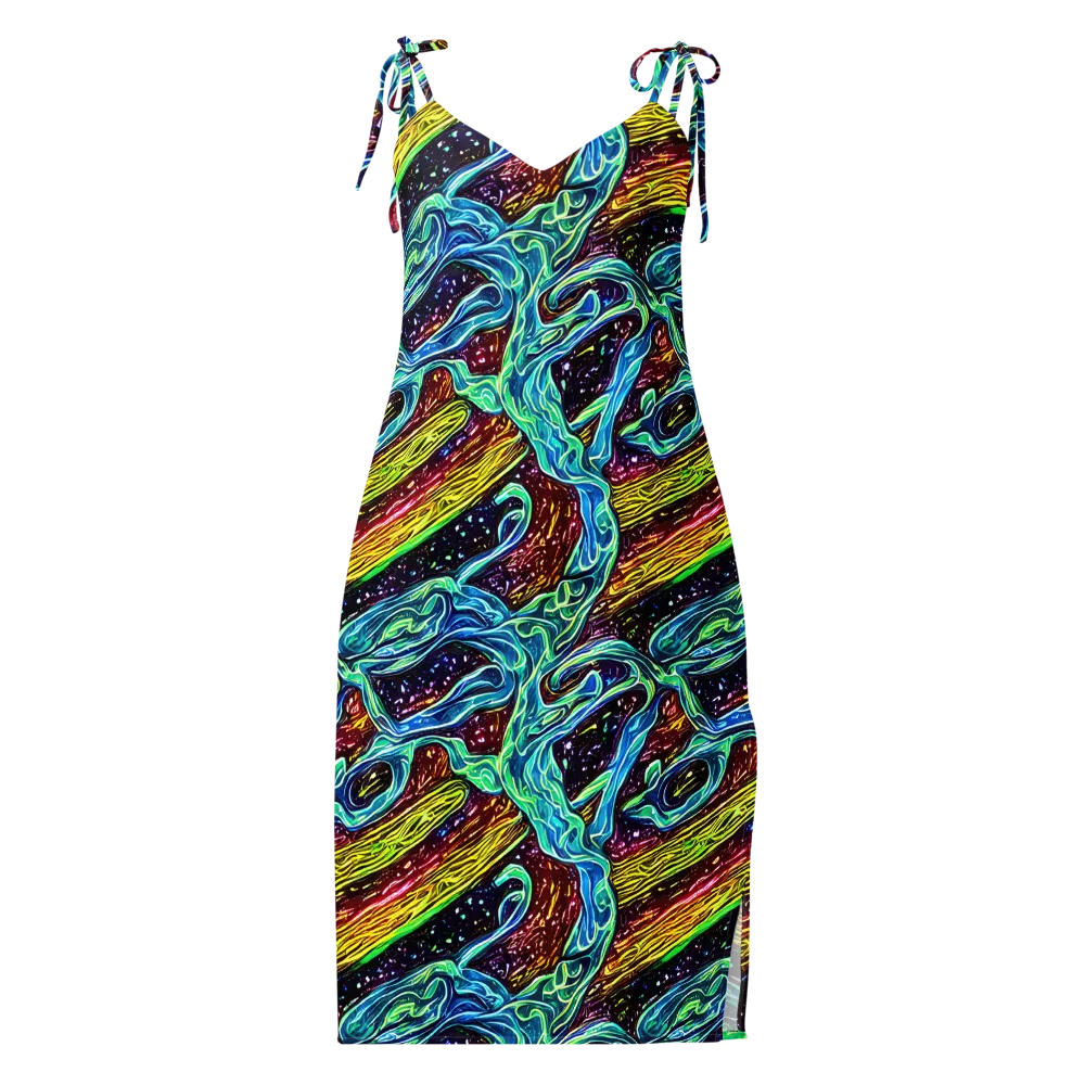 Acid Tide on Slip Dress — Front