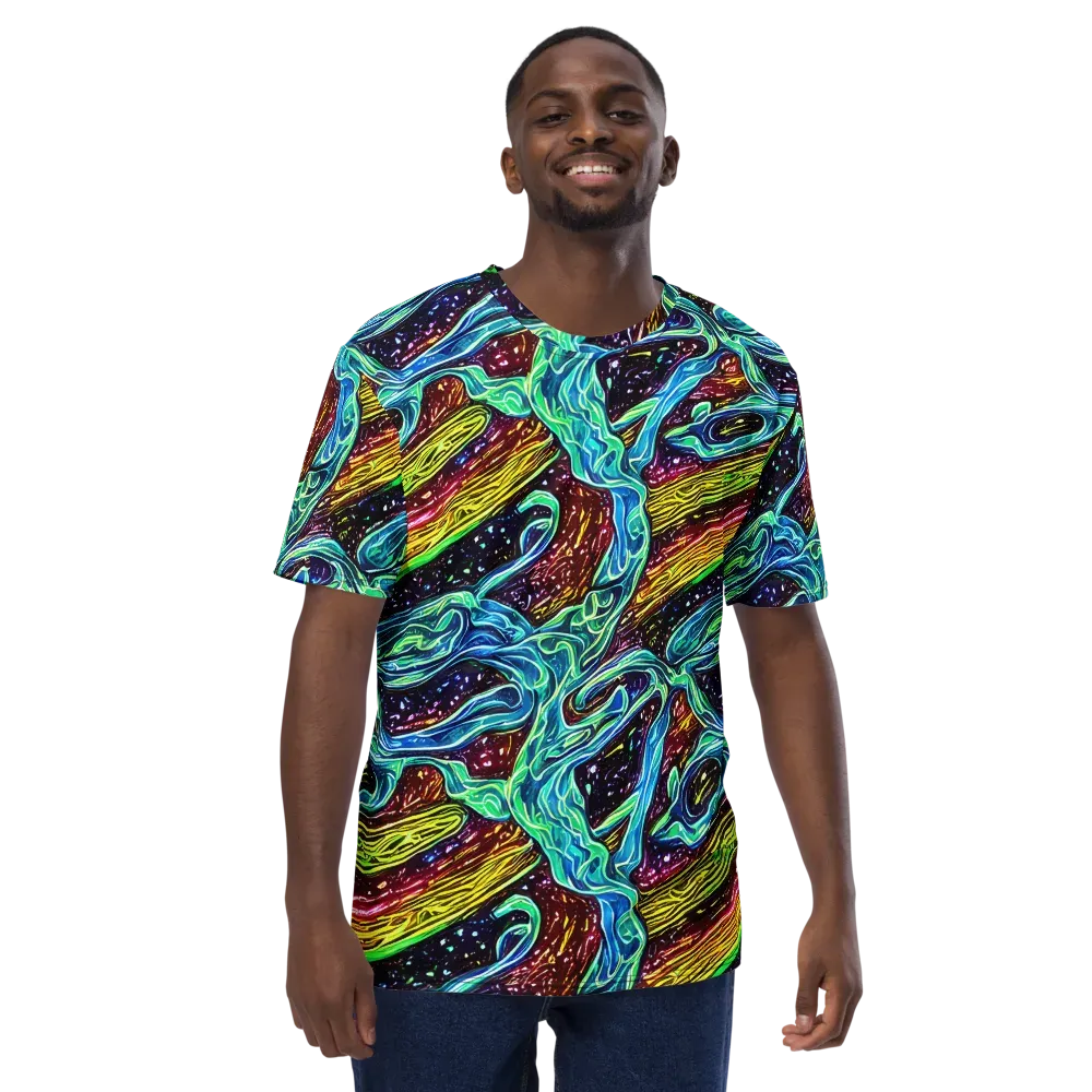 Acid Tide on Men's Crew Neck T-Shirt — Front