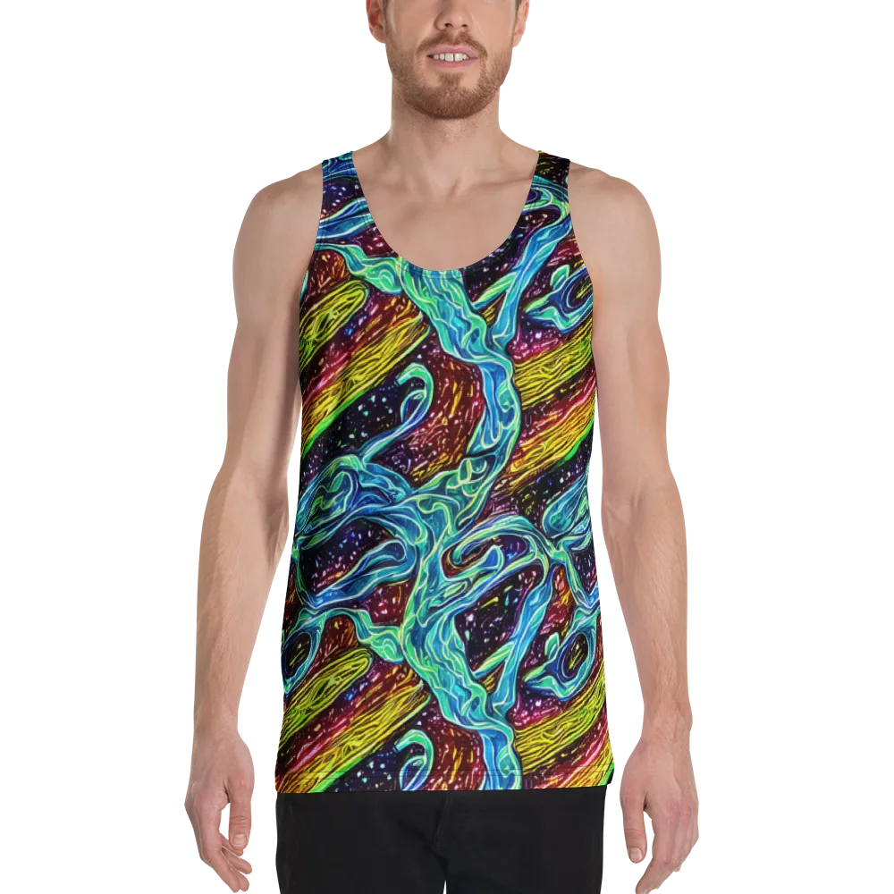 Acid Tide on Men's Tank Top — Front