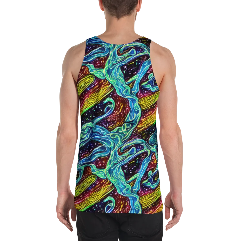 Acid Tide on Men's Tank Top — Back