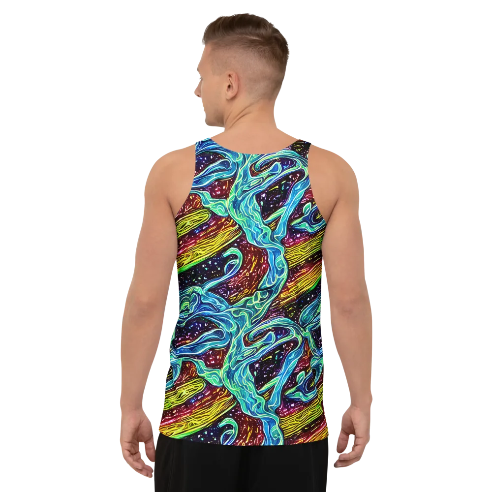 Acid Tide on Men's Tank Top — Back