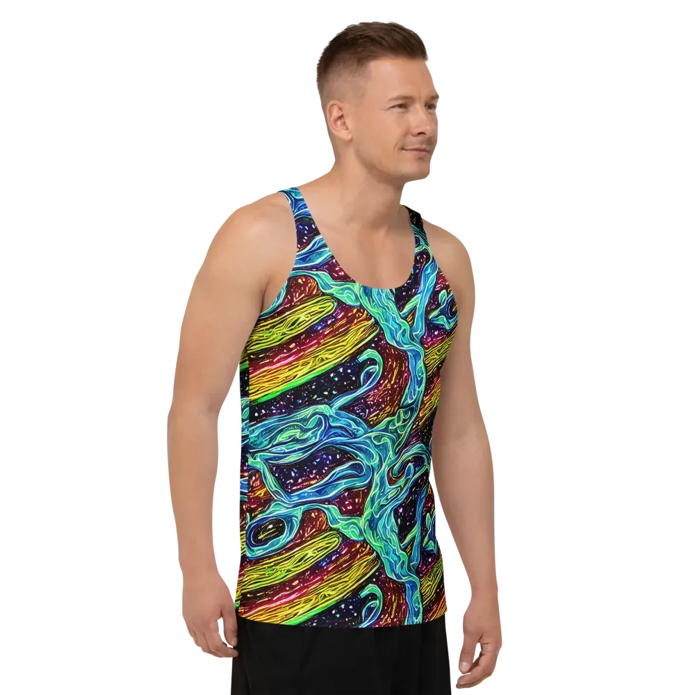 Acid Tide on Men's Tank Top — Right Front