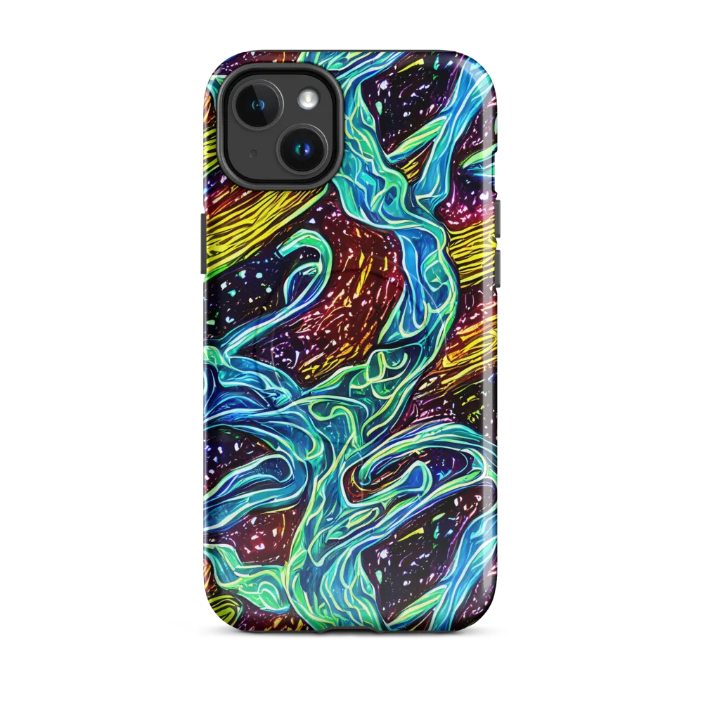 Acid Tide on MagSafe Tough Case for iPhone® — Front