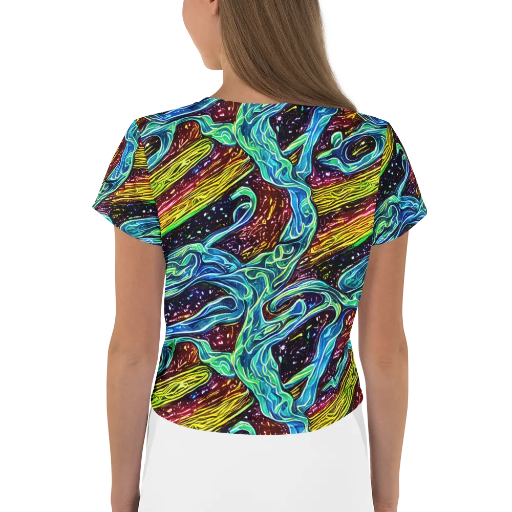 Acid Tide on Crop Tee — Back