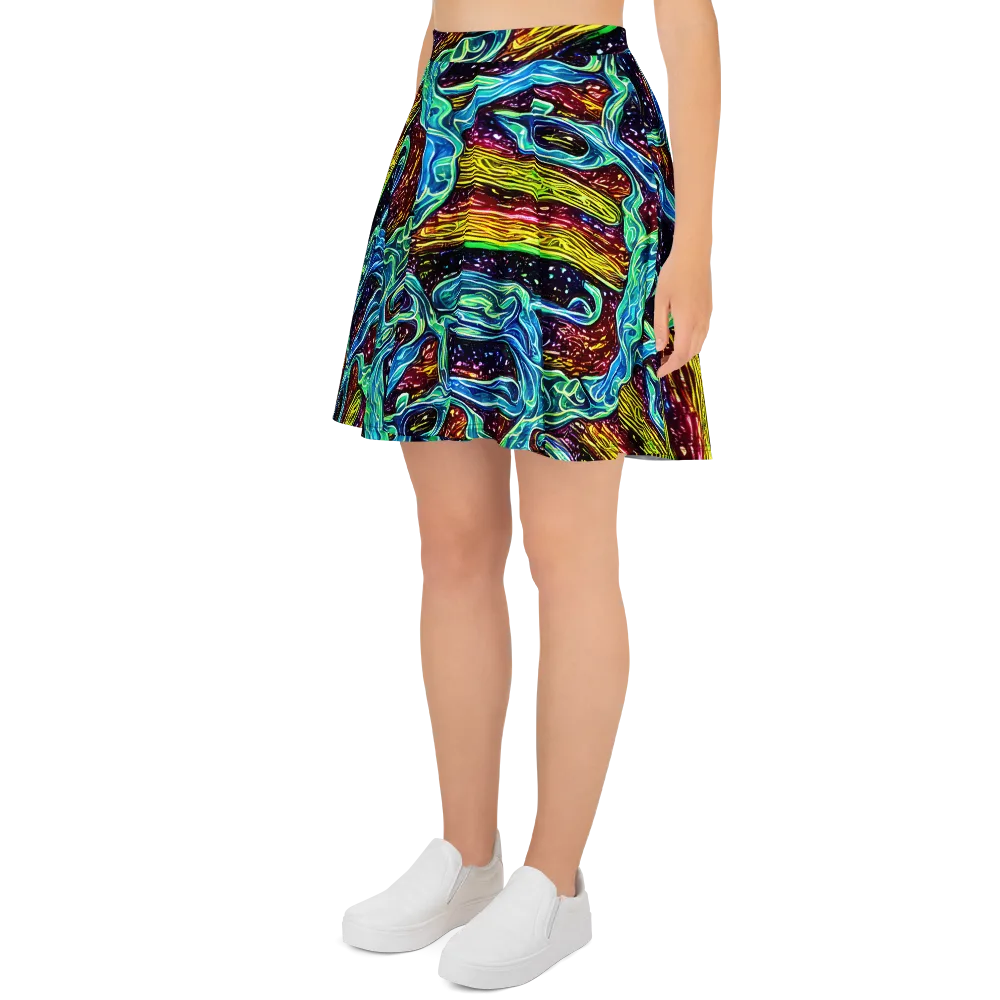 Acid Tide on Skater Skirt — Left