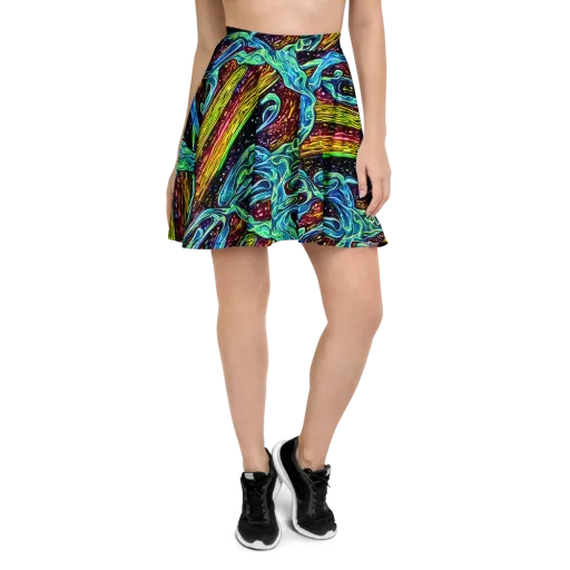 Acid Tide on a Skater Skirt