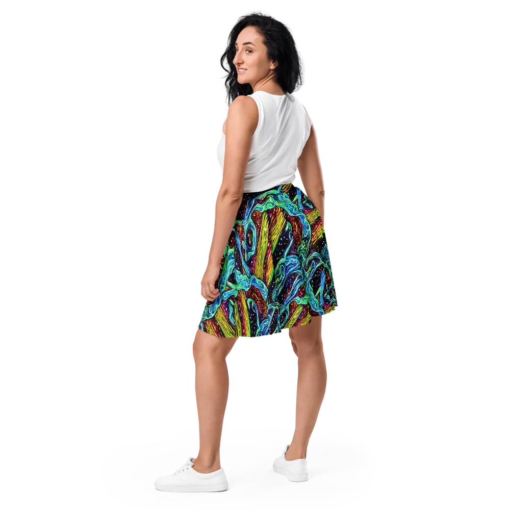Acid Tide on Skater Skirt — Back