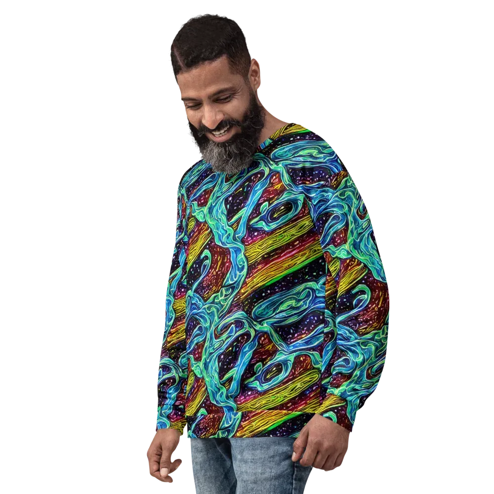Acid Tide on Sweatshirt — Left Front