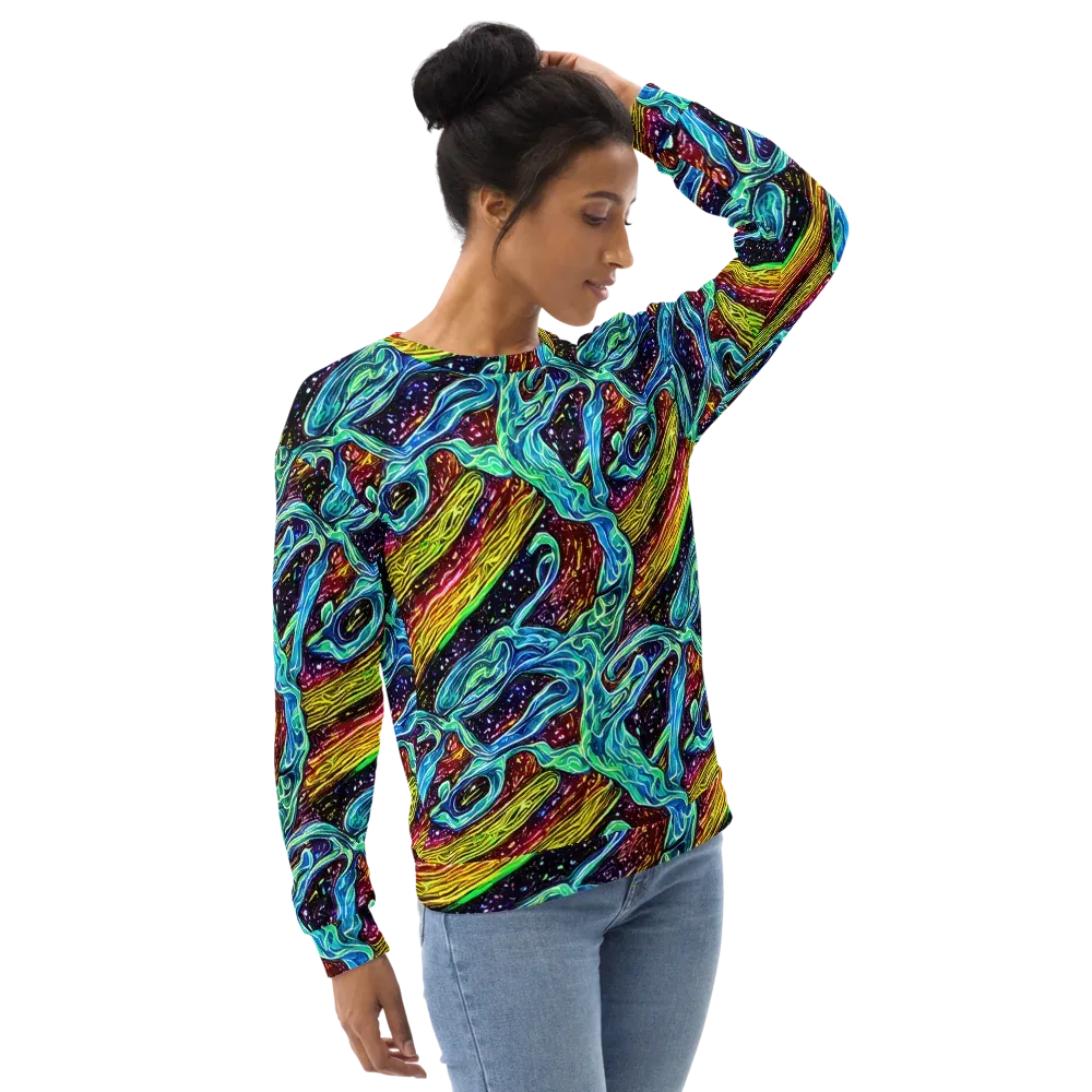 Acid Tide on Sweatshirt — Right Front