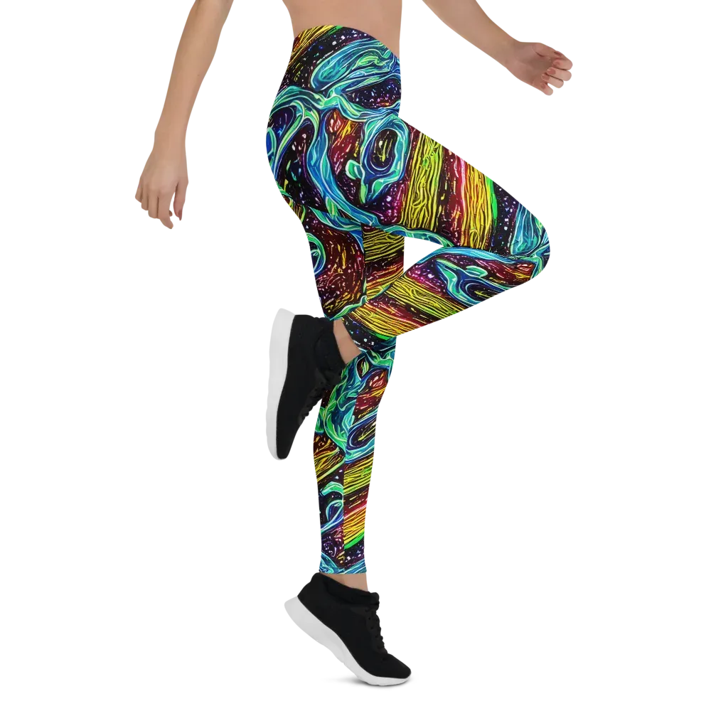 Acid Tide on Leggings — Right