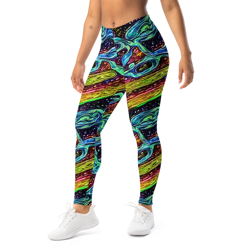 Acid Tide on Leggings — Left Front
