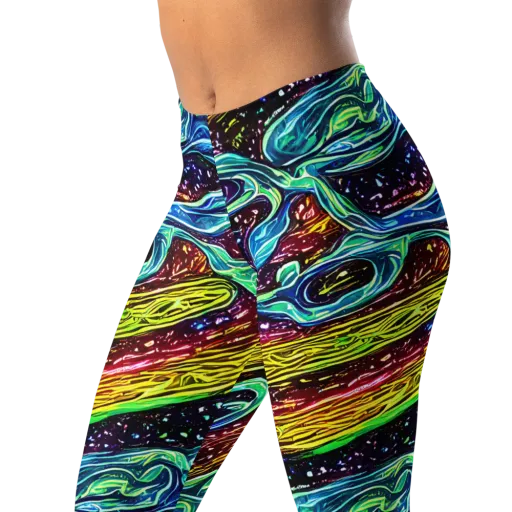 Acid Tide on a Leggings