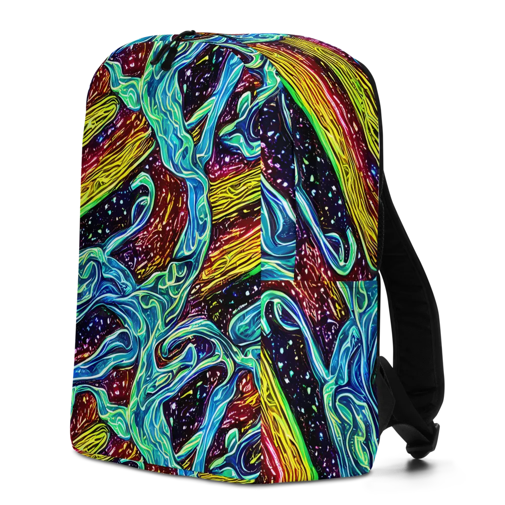 Acid Tide on Minimalist Backpack — Left