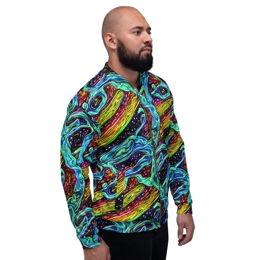 Acid Tide on Bomber Jacket — Right
