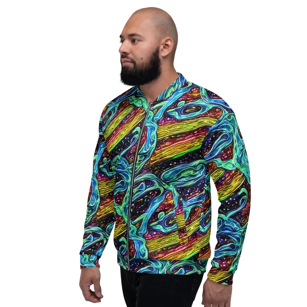 Acid Tide on Bomber Jacket — Left