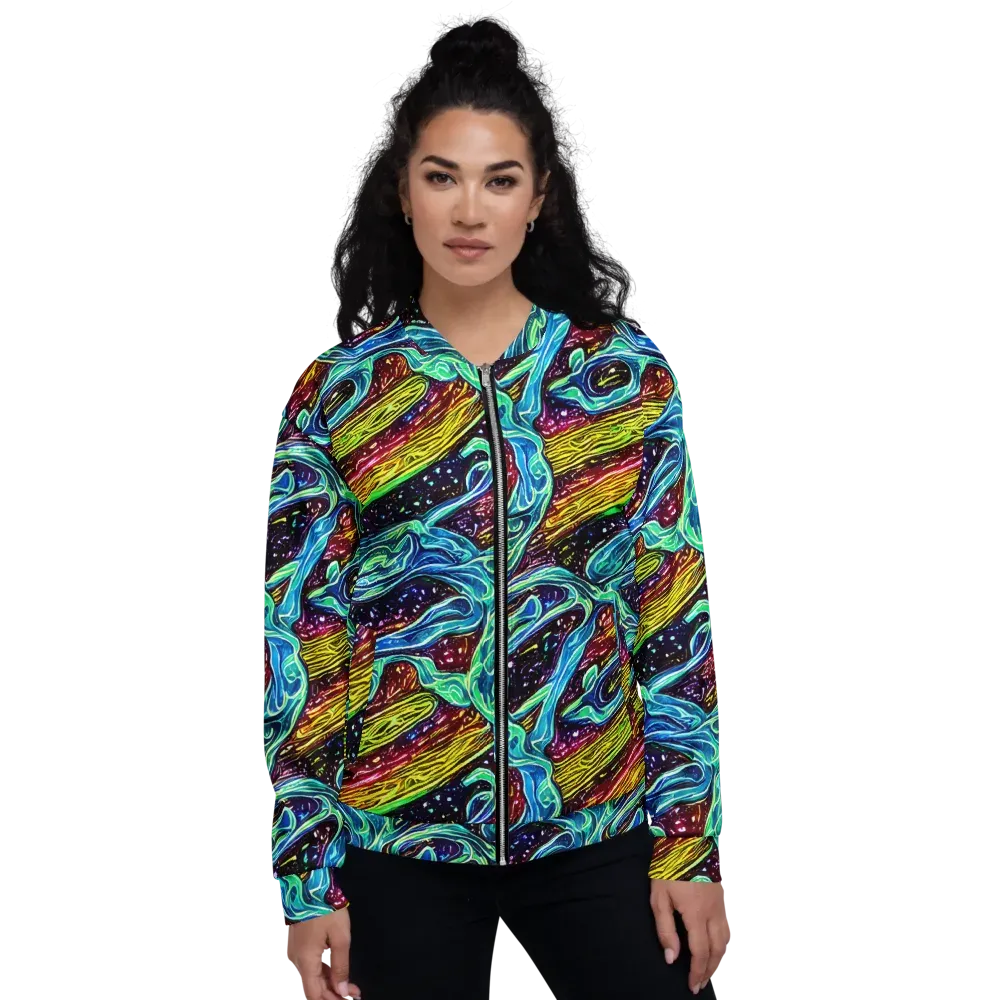 Acid Tide on Bomber Jacket — Front