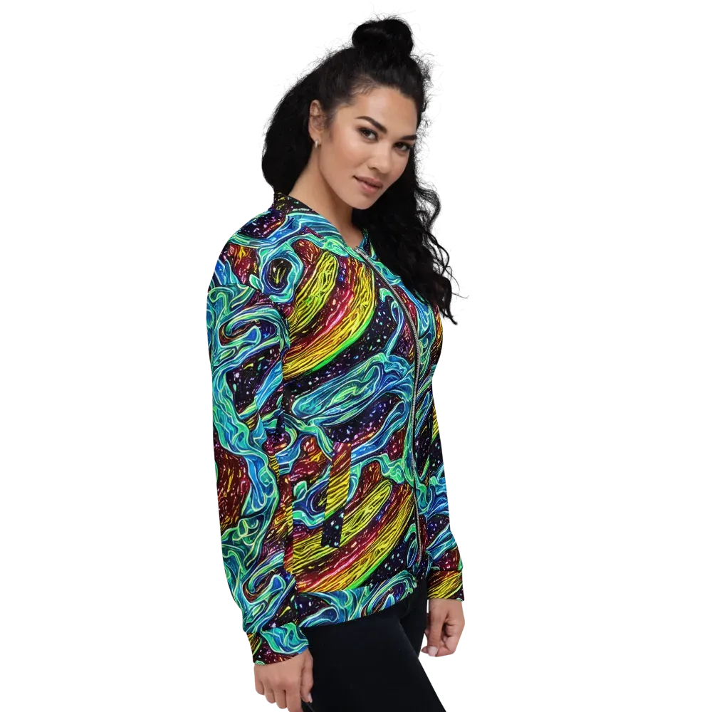 Acid Tide on Bomber Jacket — Right