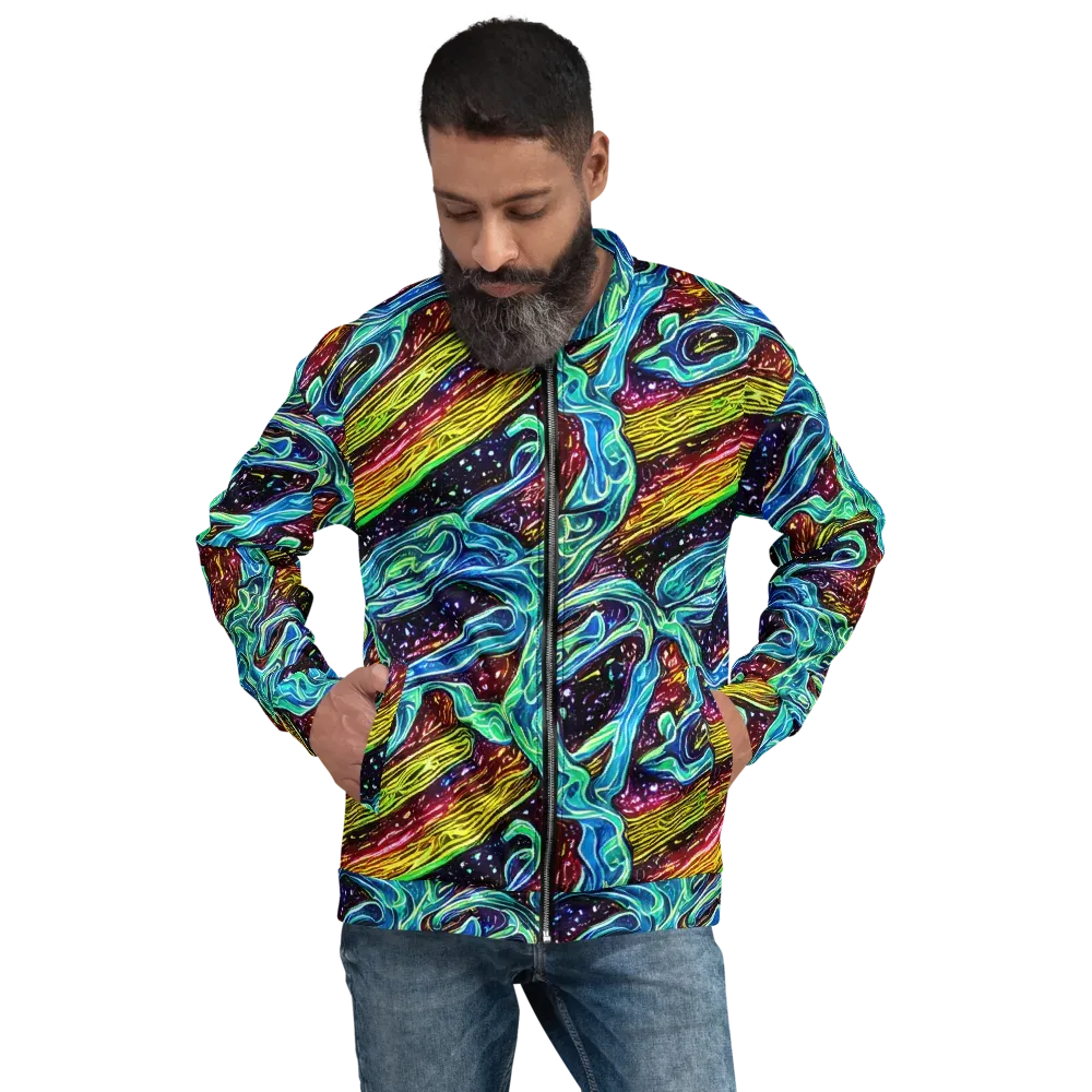 Acid Tide on Bomber Jacket — Front