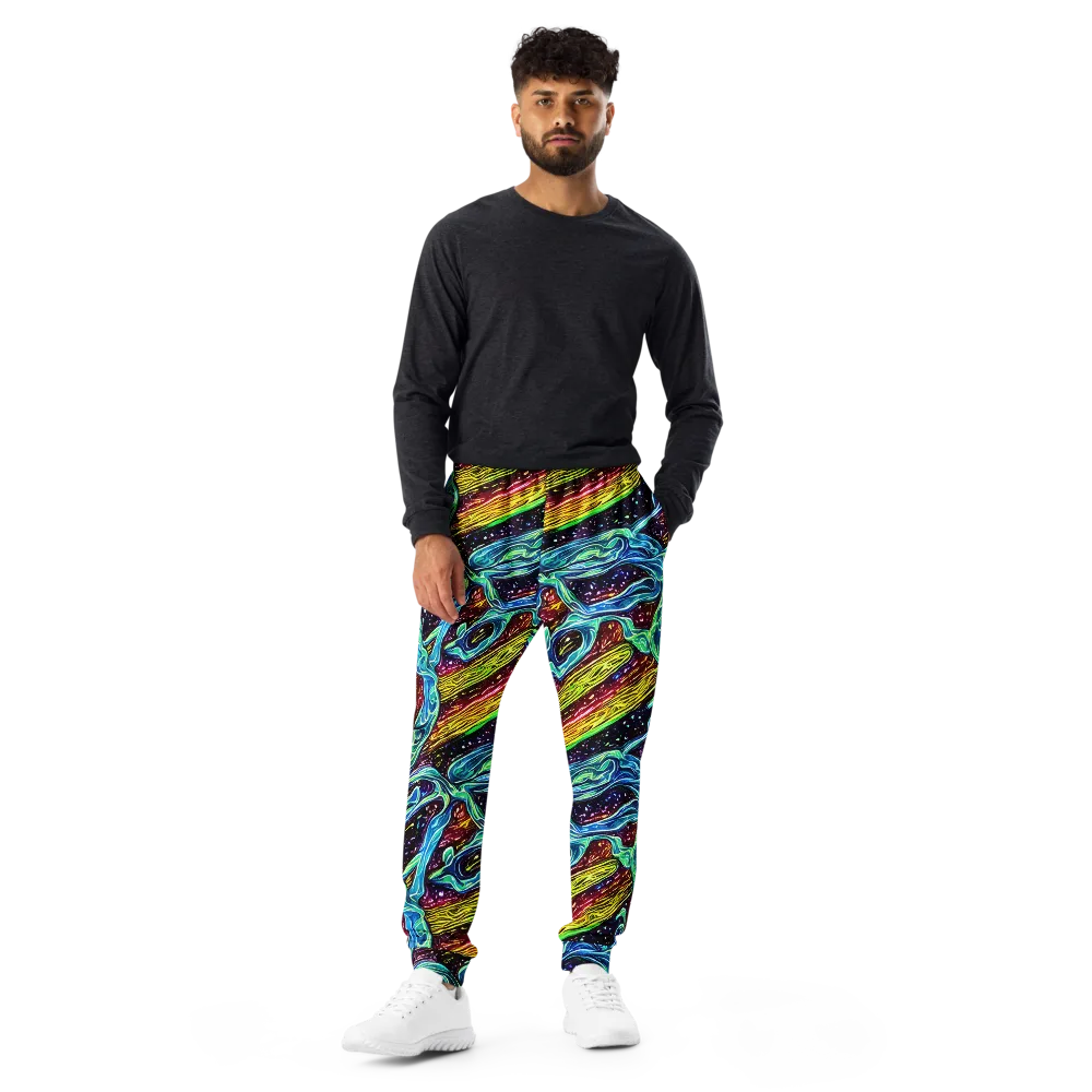 Acid Tide on Men's Joggers — Front