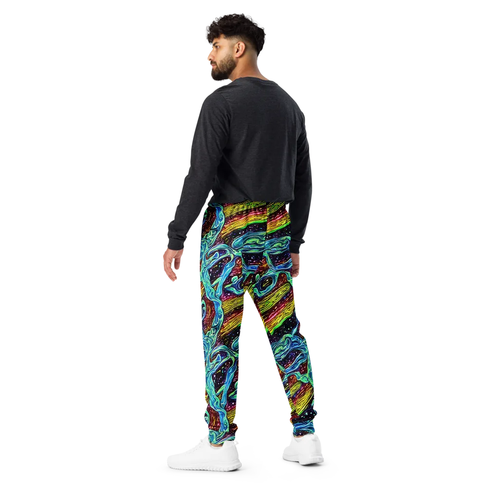 Acid Tide on Men's Joggers — Back