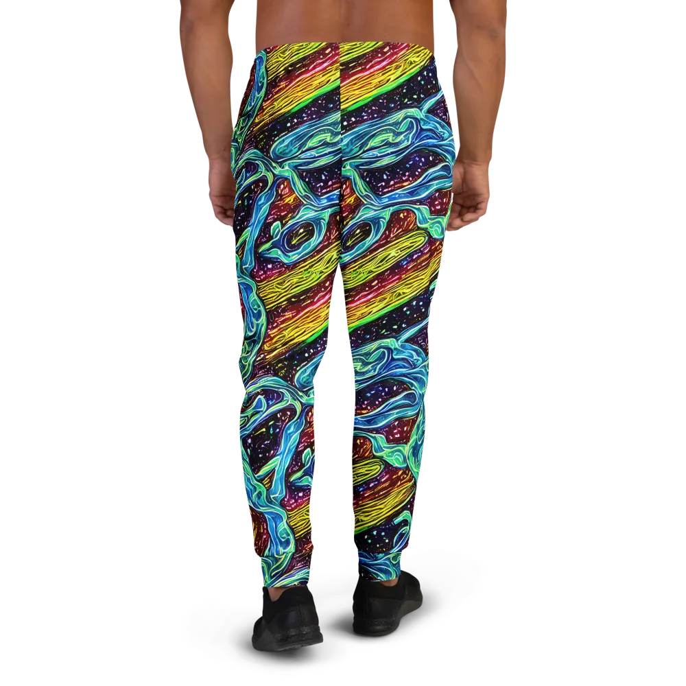 Acid Tide on Men's Joggers — Back
