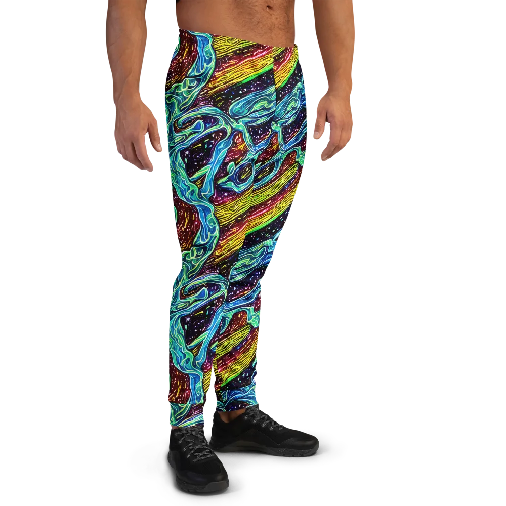 Acid Tide on Men's Joggers — Right