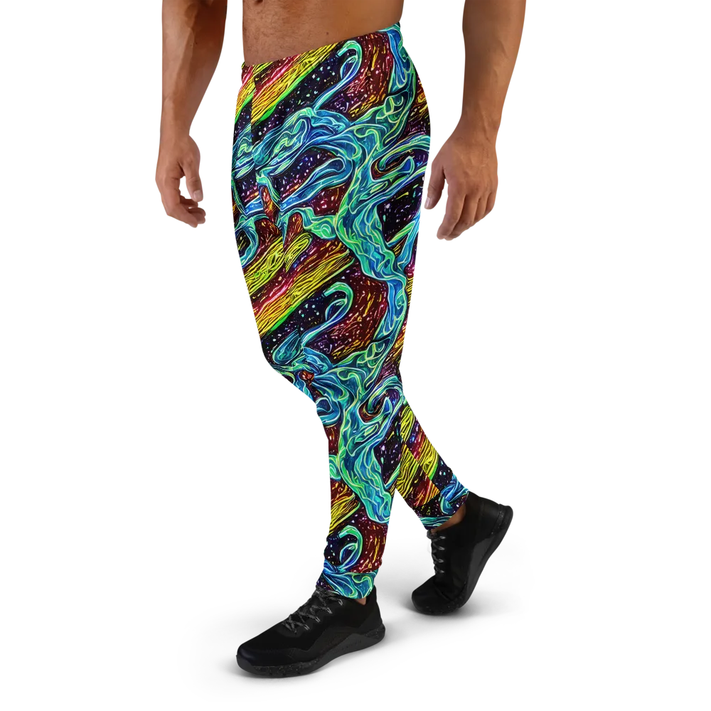 Acid Tide on Men's Joggers — Left