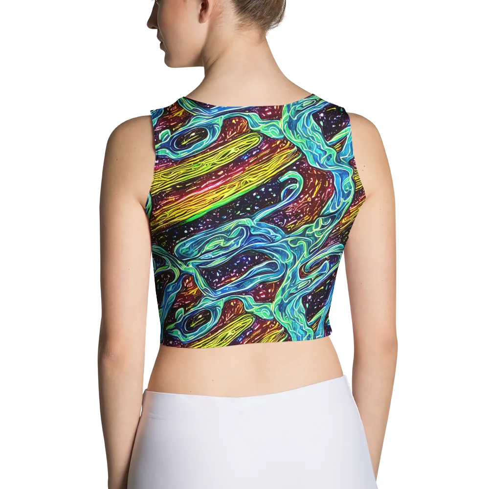 Acid Tide on Crop Top — Back