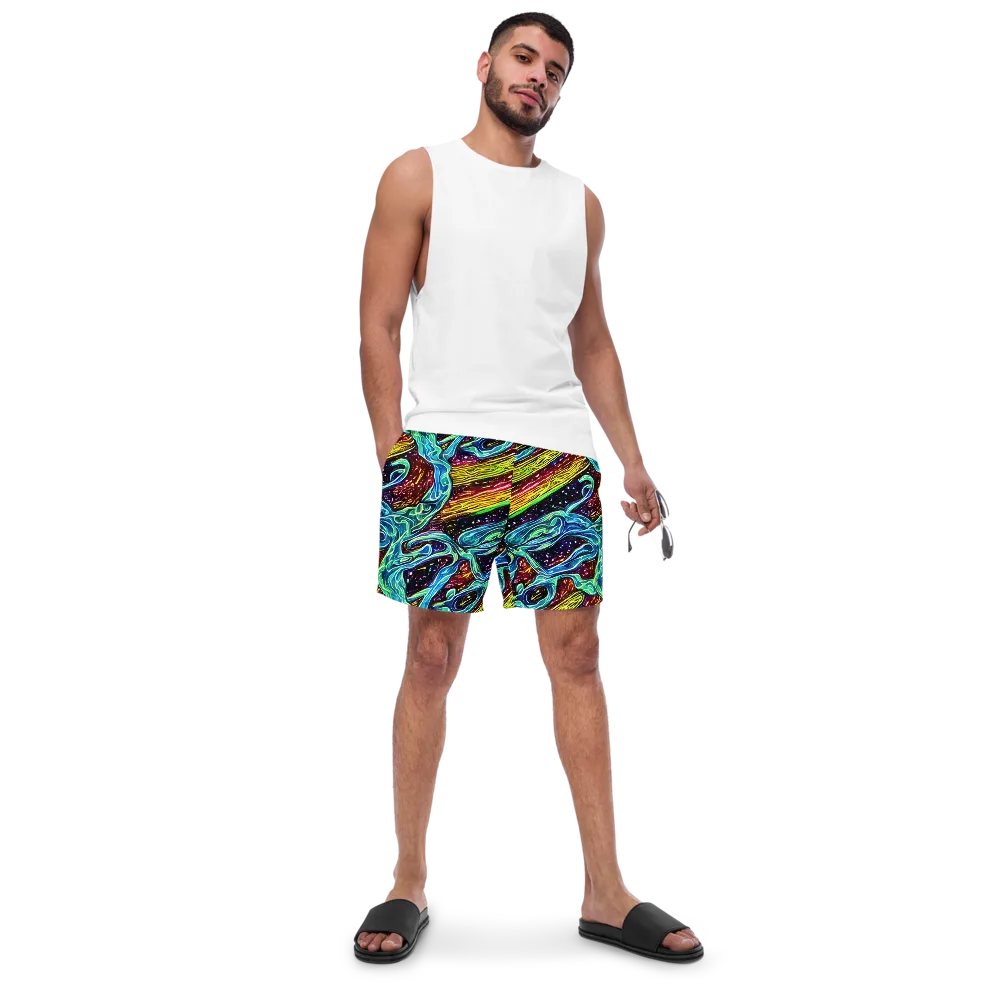 Acid Tide on Swim Trunks — Front