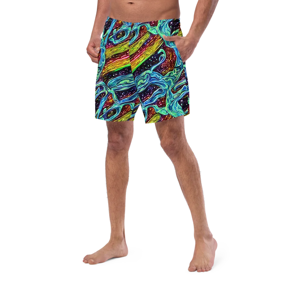 Acid Tide on Swim Trunks — Left Front