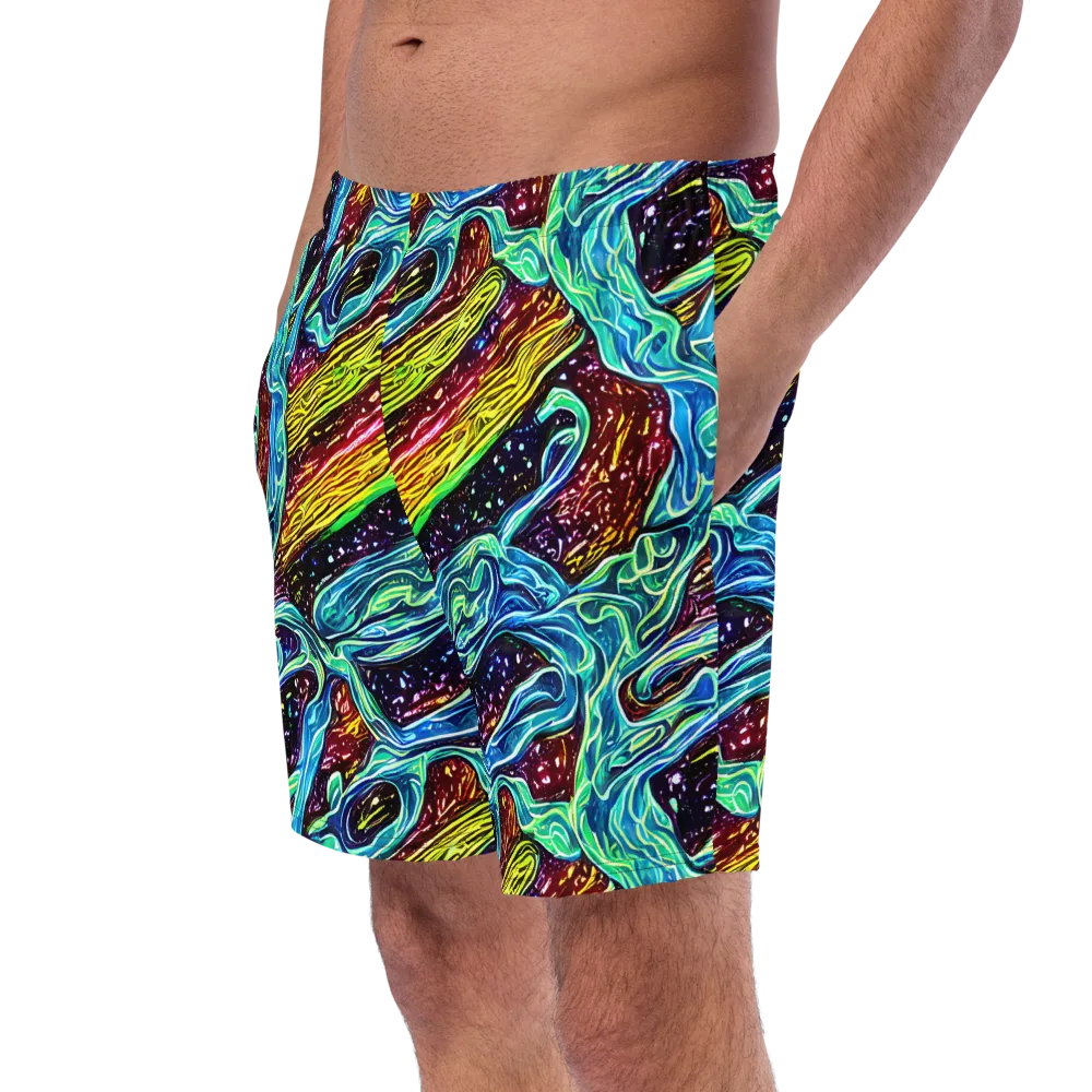 Acid Tide on Swim Trunks — Left Front