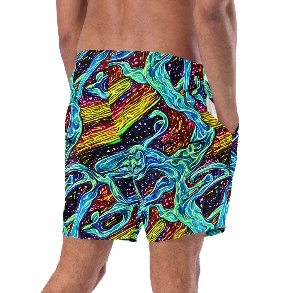 Acid Tide on Swim Trunks — Right Back