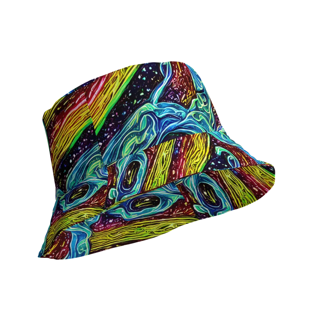 Acid Tide on Reversible Bucket Hat — Product details Outside