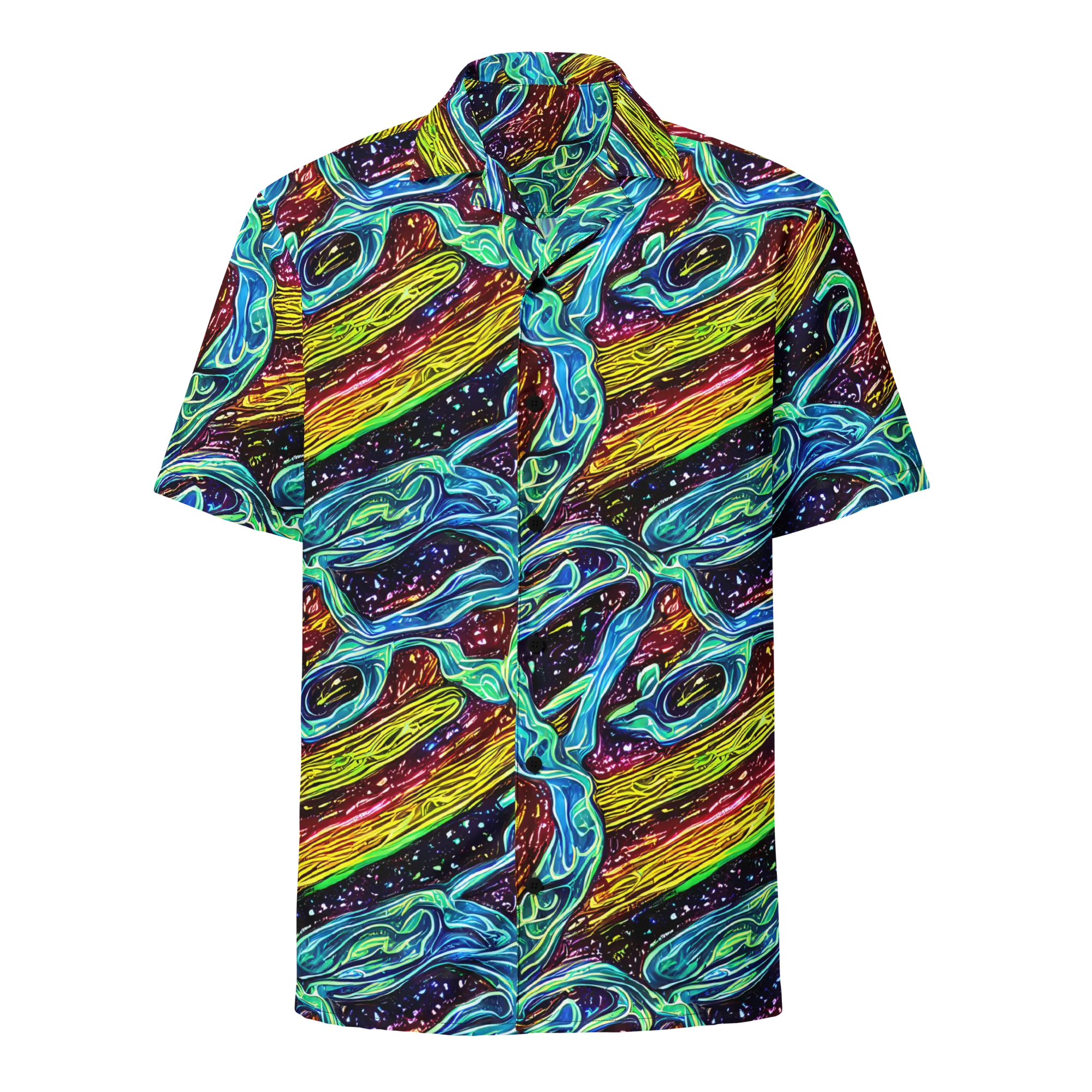 Acid Tide on Button Shirt — Front