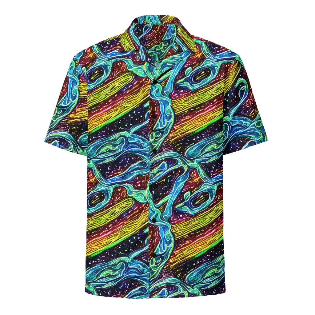 Acid Tide on Button Shirt — Front