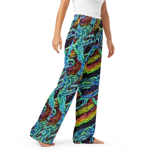 Acid Tide on a Women's Pajama Pants